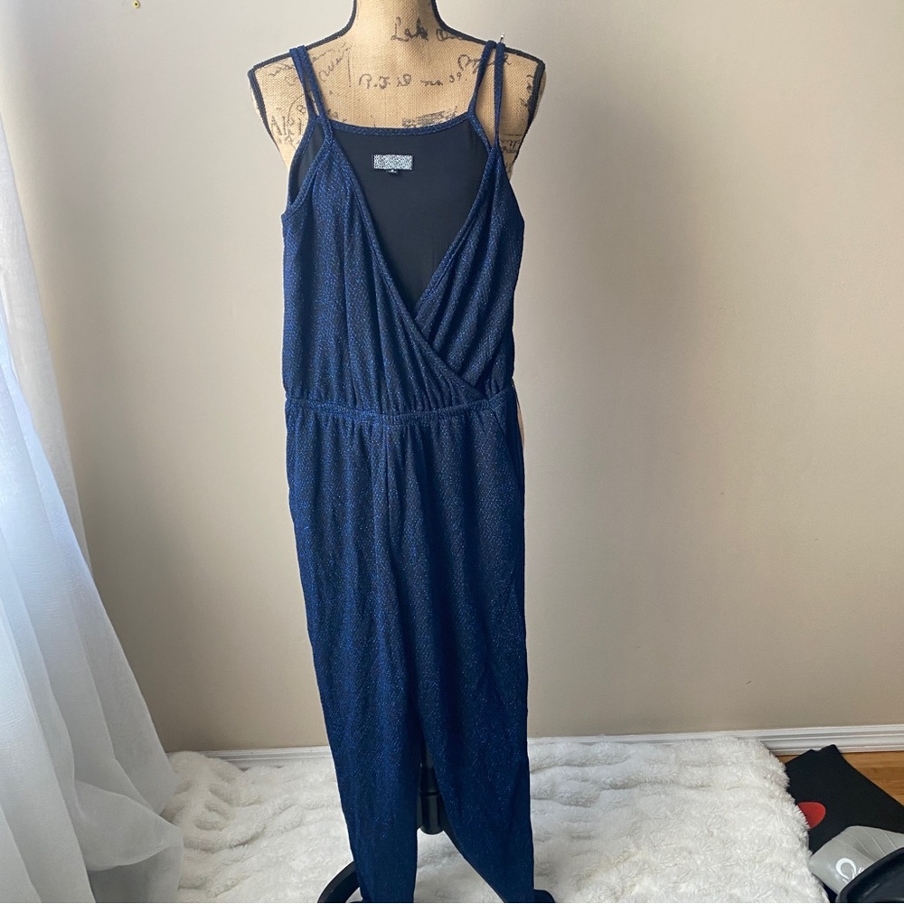 Lucca Cuture lurex metallic jumpsuit  size  S